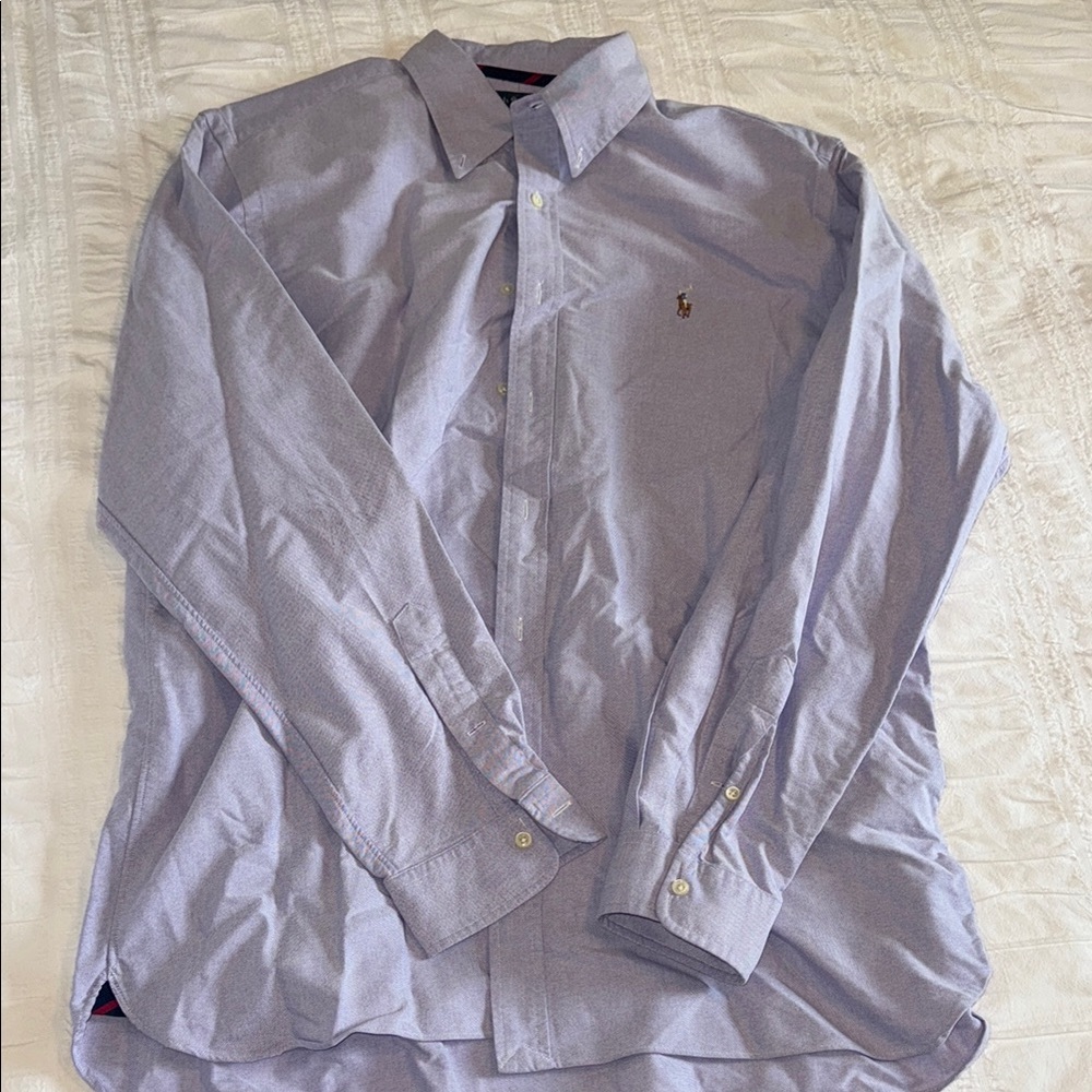 Polo by Ralph Lauren Purple Casual Button Down Shirt